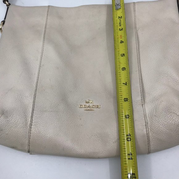 COACH White Medium Leather Handbag - Picture 5 of 8